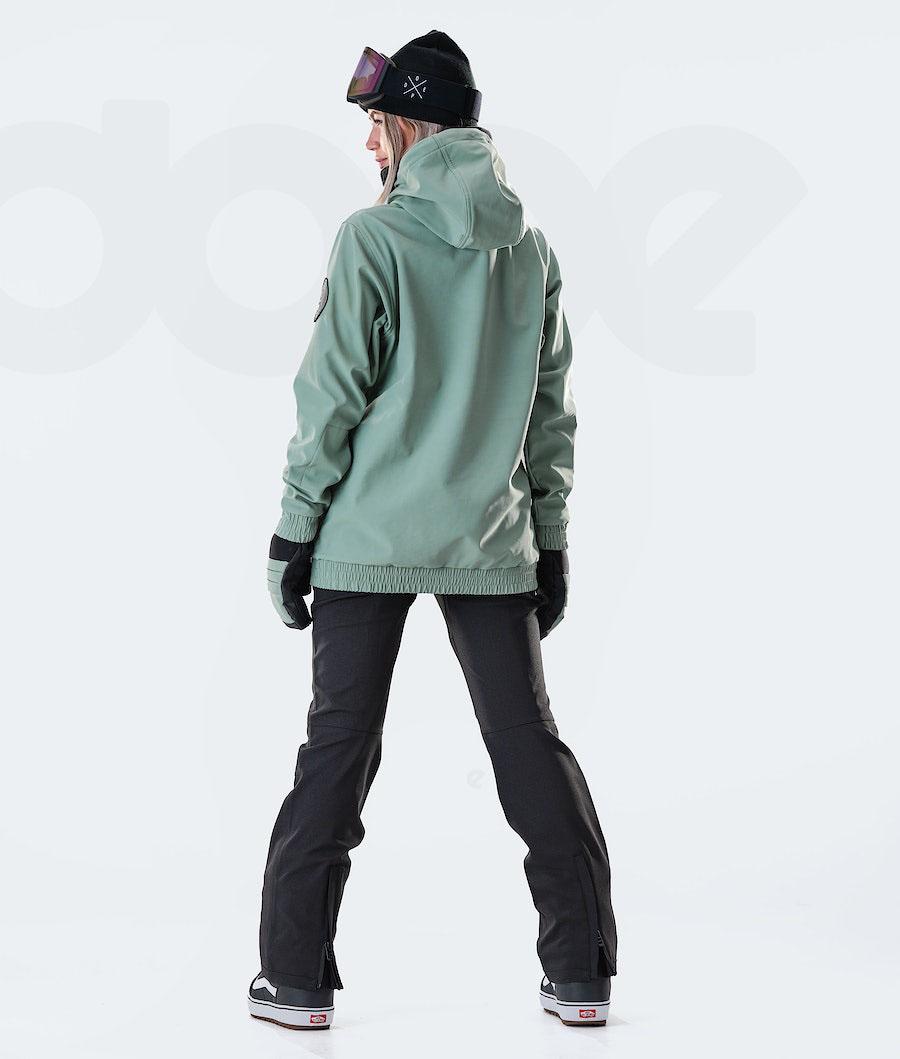 Green Women's Dope Wylie W 10k Capital Snowboard Jackets | AUHK3507