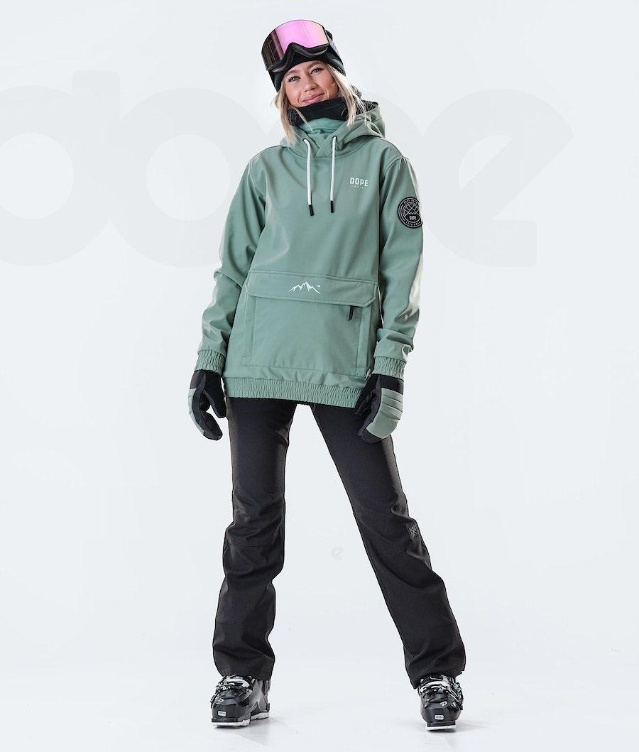 Green Women's Dope Wylie W 10k Capital Ski Jackets | AURW3676