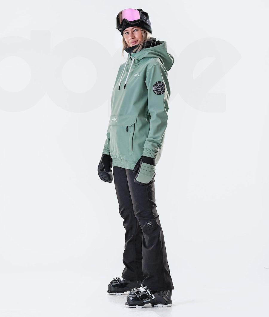 Green Women's Dope Wylie W 10k Capital Ski Jackets | AURW3676