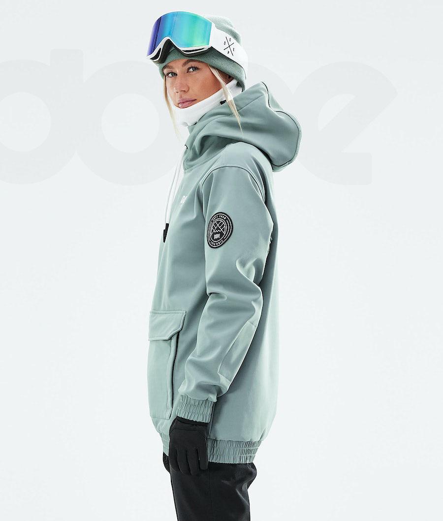 Green Women's Dope Wylie W Capital Ski Jackets | AUQZ3679