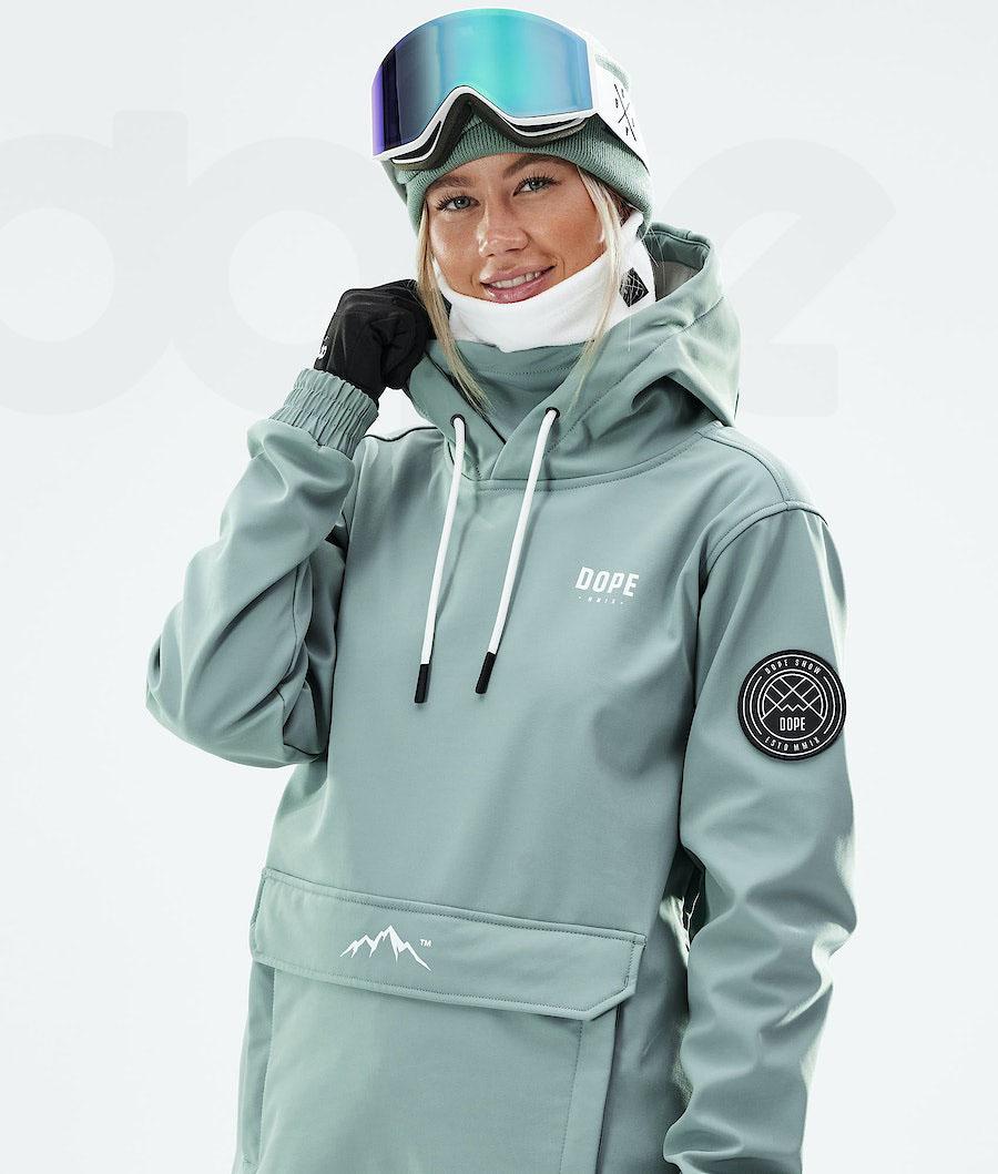 Green Women's Dope Wylie W Capital Snowboard Jackets | AUFM3510