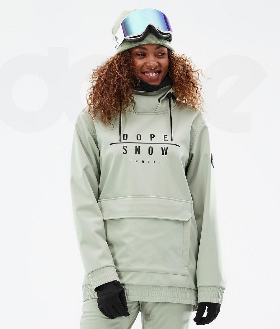 Green Women\'s Dope Wylie W DS Snowboard Jackets | AUTV3519