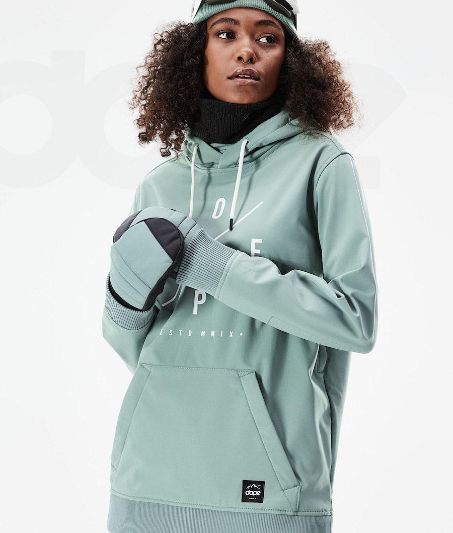 Green Women's Dope Yeti W 10k Ski Jackets | AUWY3703