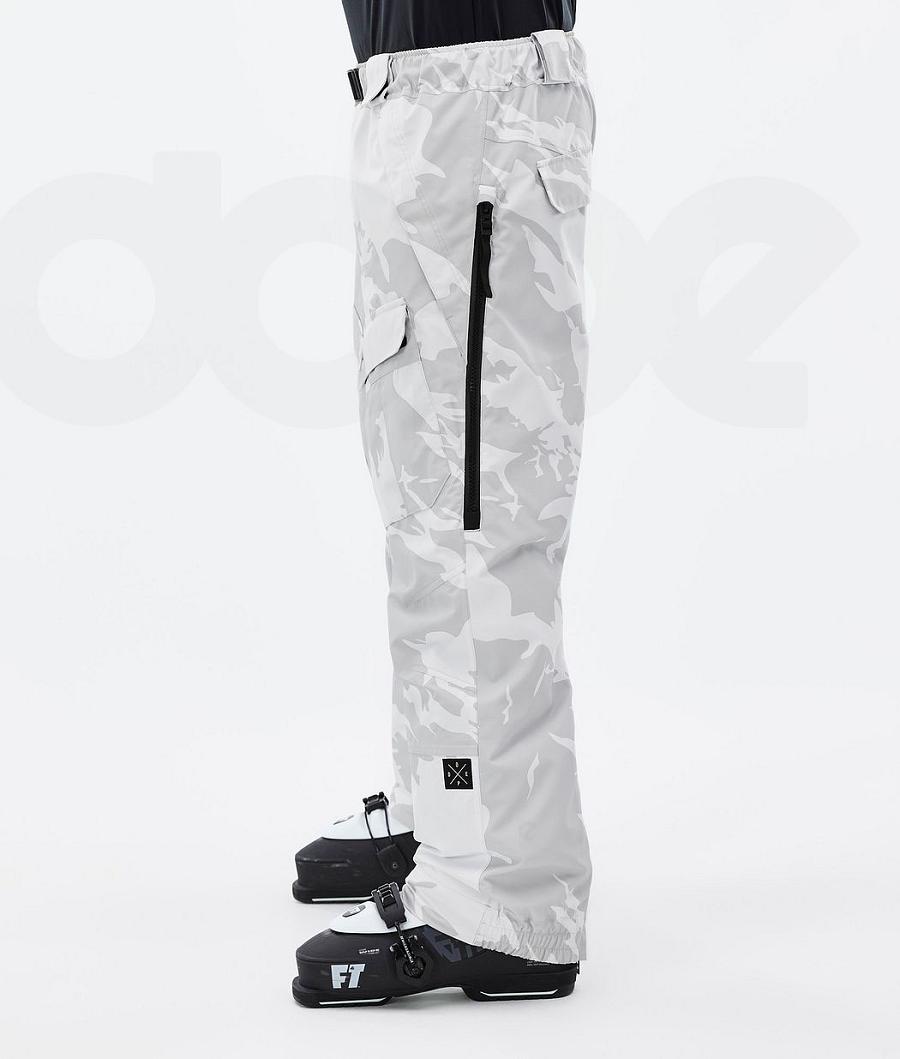 Grey / Camo Men's Dope Antek Ski Pants | AURW2608