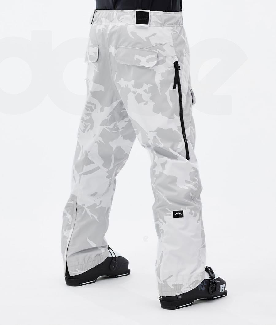 Grey / Camo Men's Dope Antek Ski Pants | AURW2608