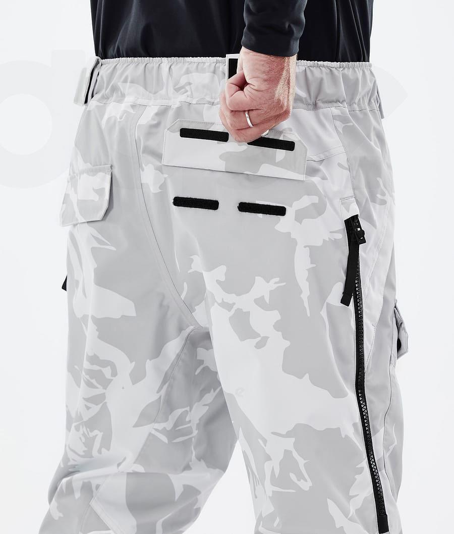 Grey / Camo Men's Dope Antek Ski Pants | AURW2608