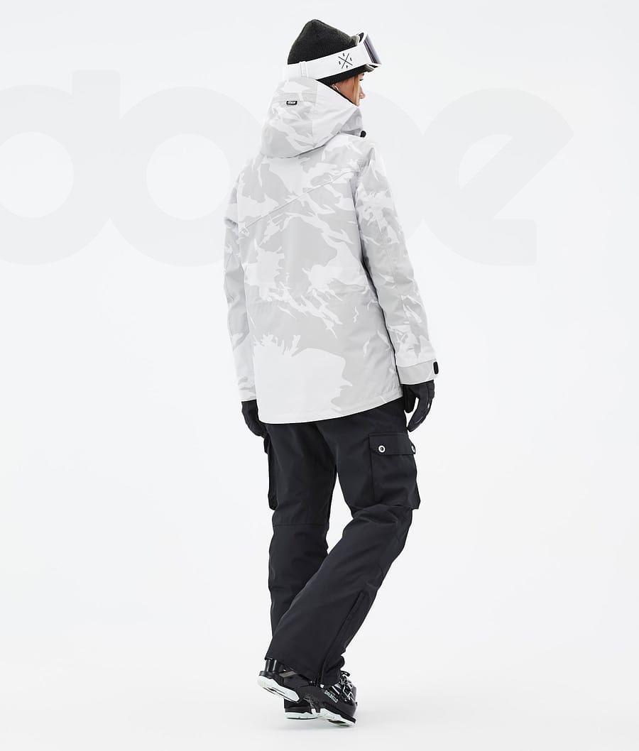 Grey / Camo Women's Dope Adept W Ski Jackets | AUVD3552