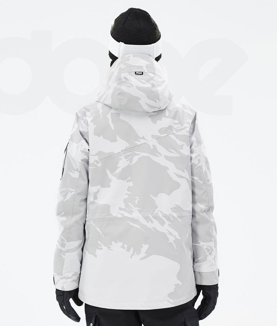 Grey / Camo Women's Dope Adept W Ski Jackets | AUVD3552