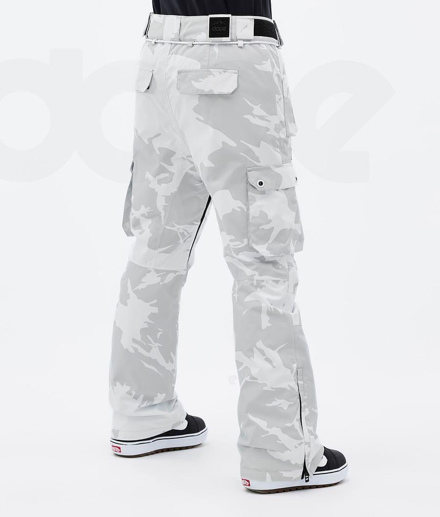 Grey / Camo Women's Dope Iconic W Snowboard Pants | AUWY3276