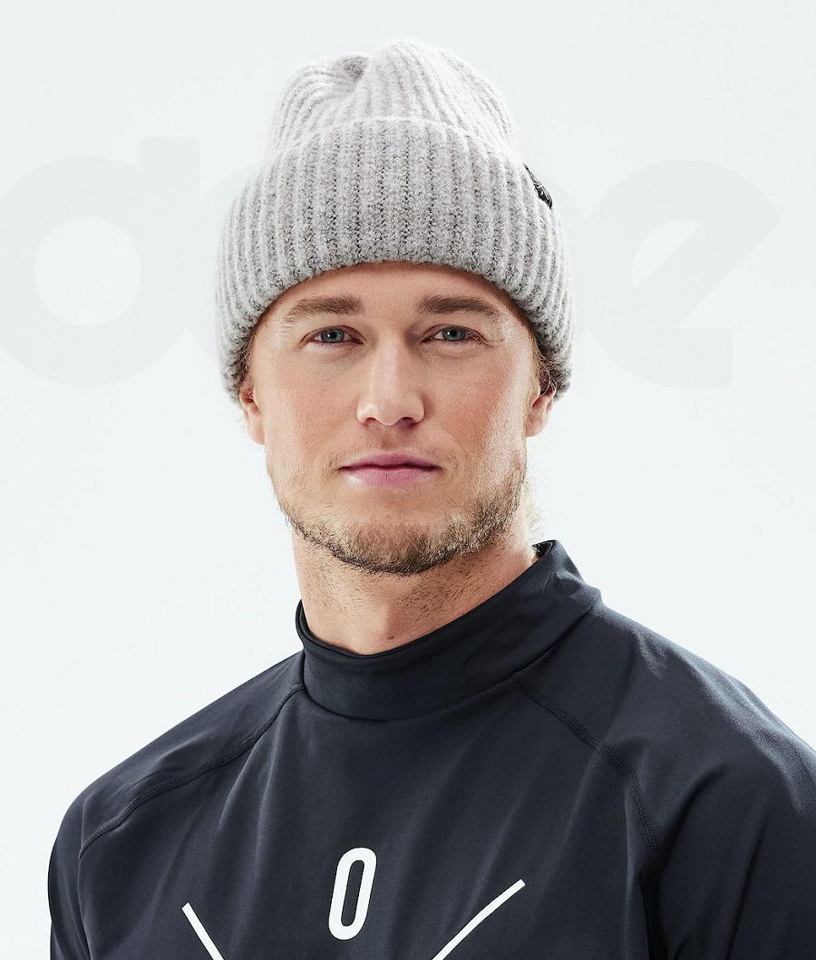 Grey Men's Dope Chunky 2021 Beanie | AUIS3172