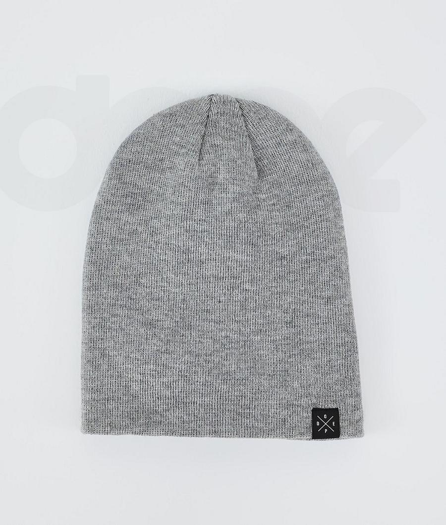 Grey Men's Dope Solitude Beanie | AUFM3211