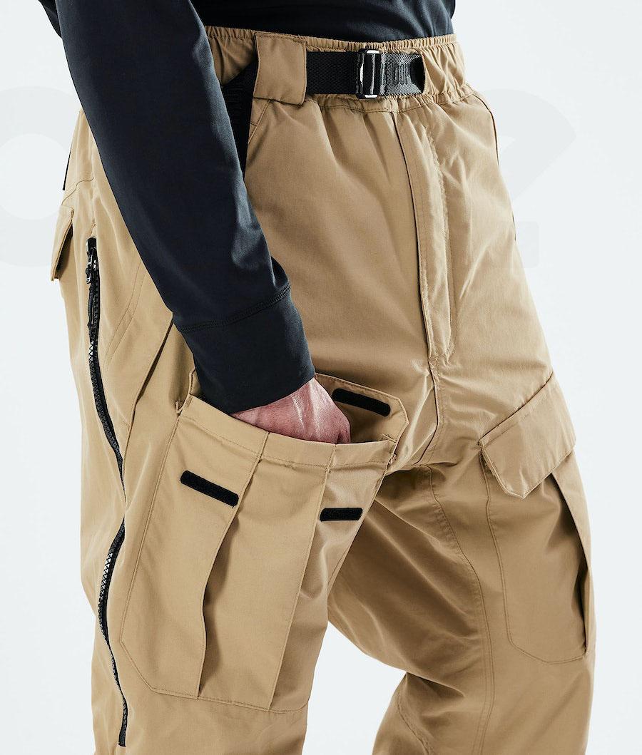 Khaki Men's Dope Antek 2020 Ski Pants | AUWY2610