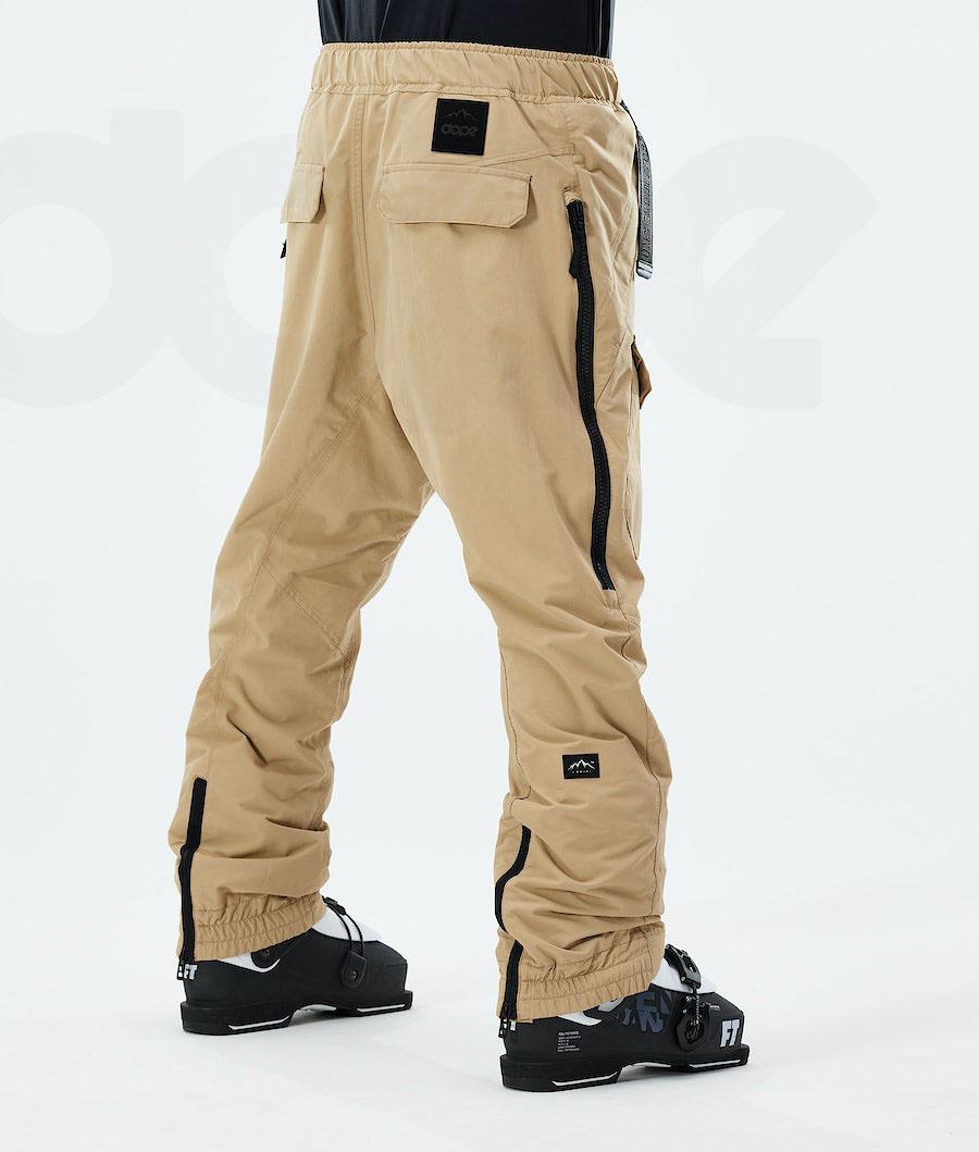 Khaki Men's Dope Antek 2020 Ski Pants | AUWY2610