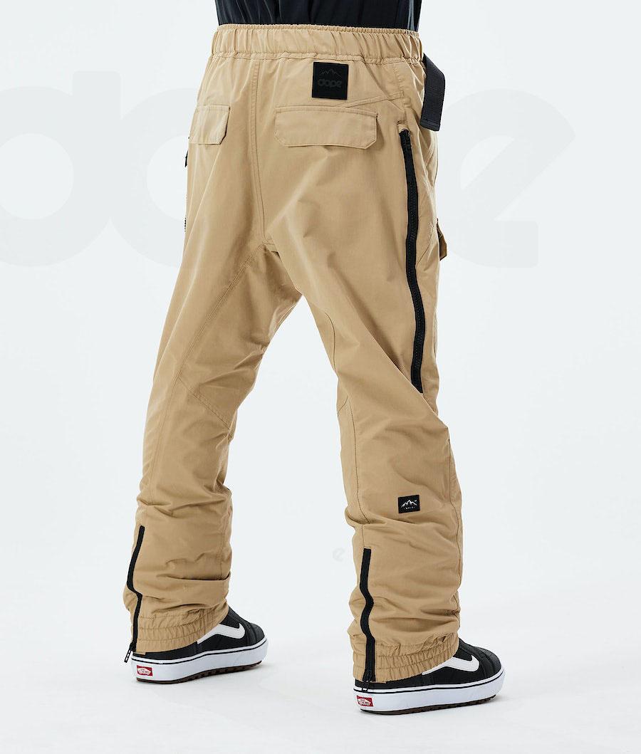 Khaki Men's Dope Antek 2020 Snowboard Pants | AUDN2547