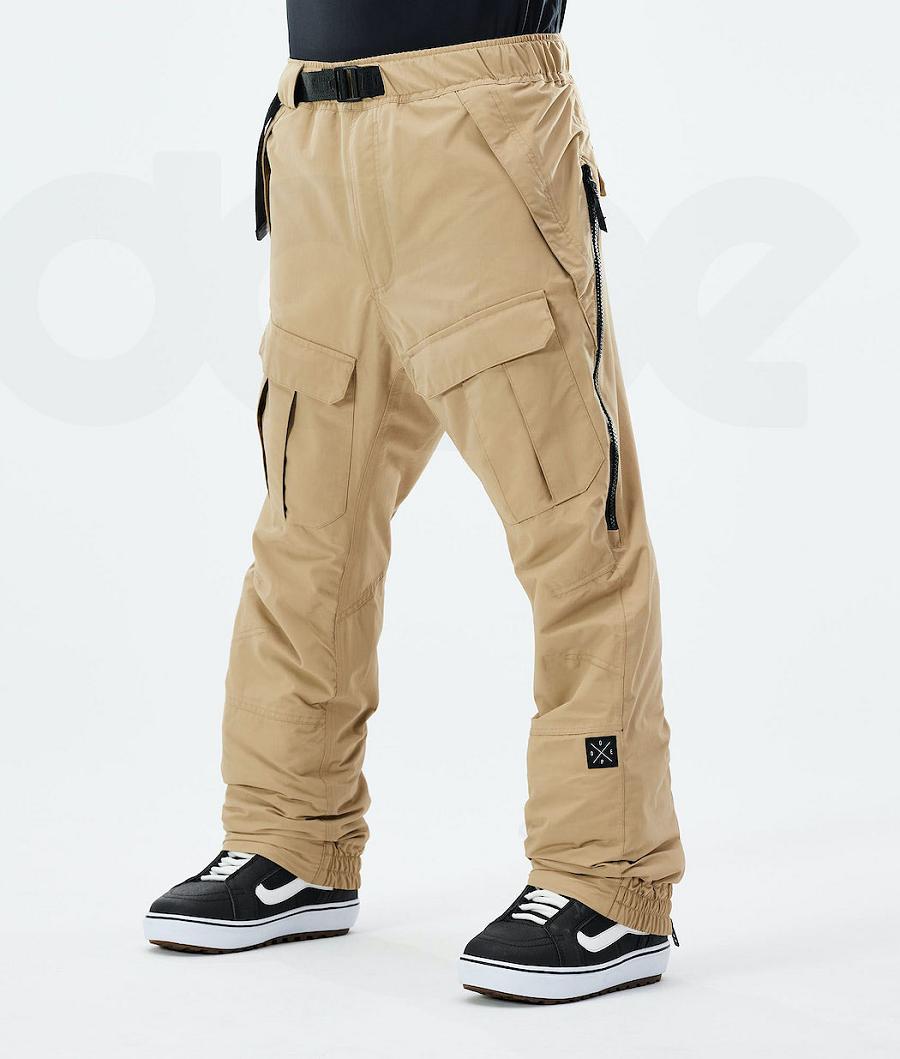 Khaki Men\'s Dope Antek 2020 Snowboard Pants | AUDN2547