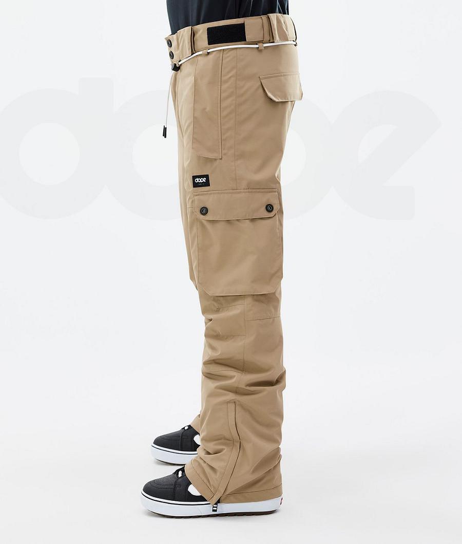 Khaki Men's Dope Iconic 2020 Snowboard Pants | AUTV2581