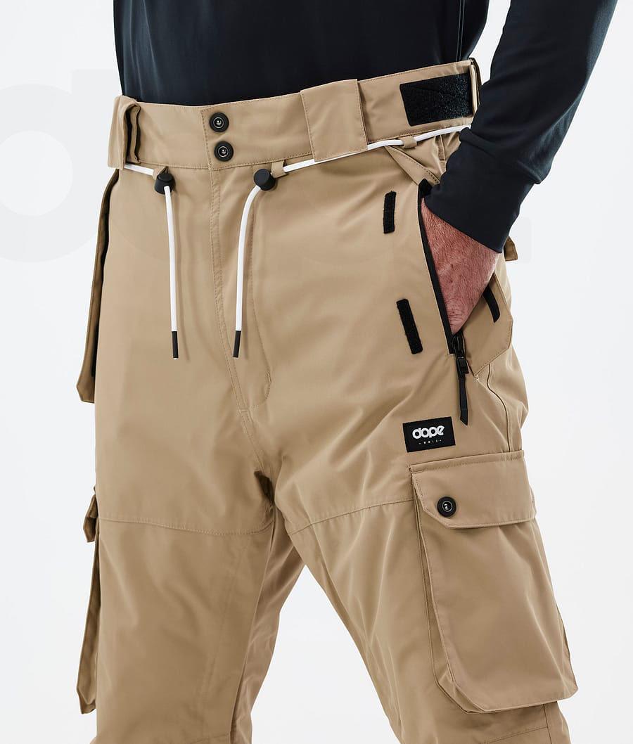 Khaki Men's Dope Iconic 2020 Snowboard Pants | AUTV2581