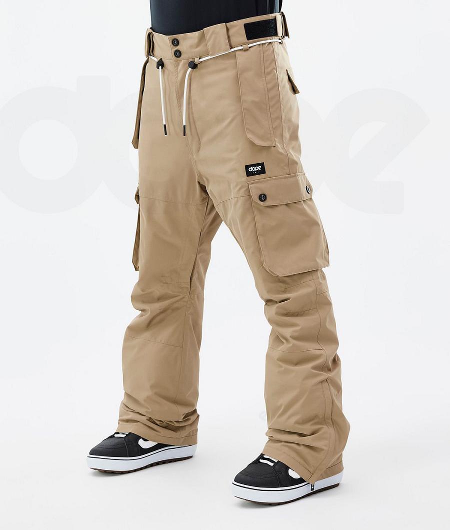 Khaki Men\'s Dope Iconic 2020 Snowboard Pants | AUTV2581