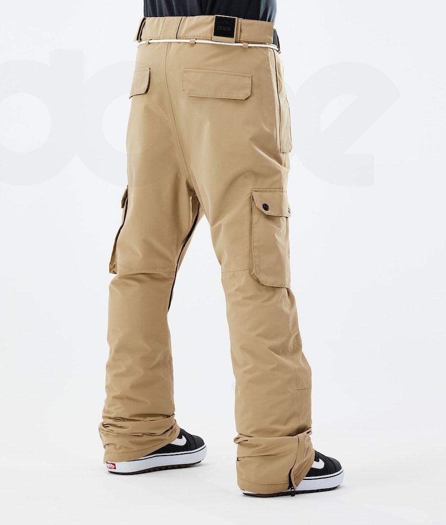 Khaki Men's Dope Iconic 2021 Snowboard Pants | AUQZ2585