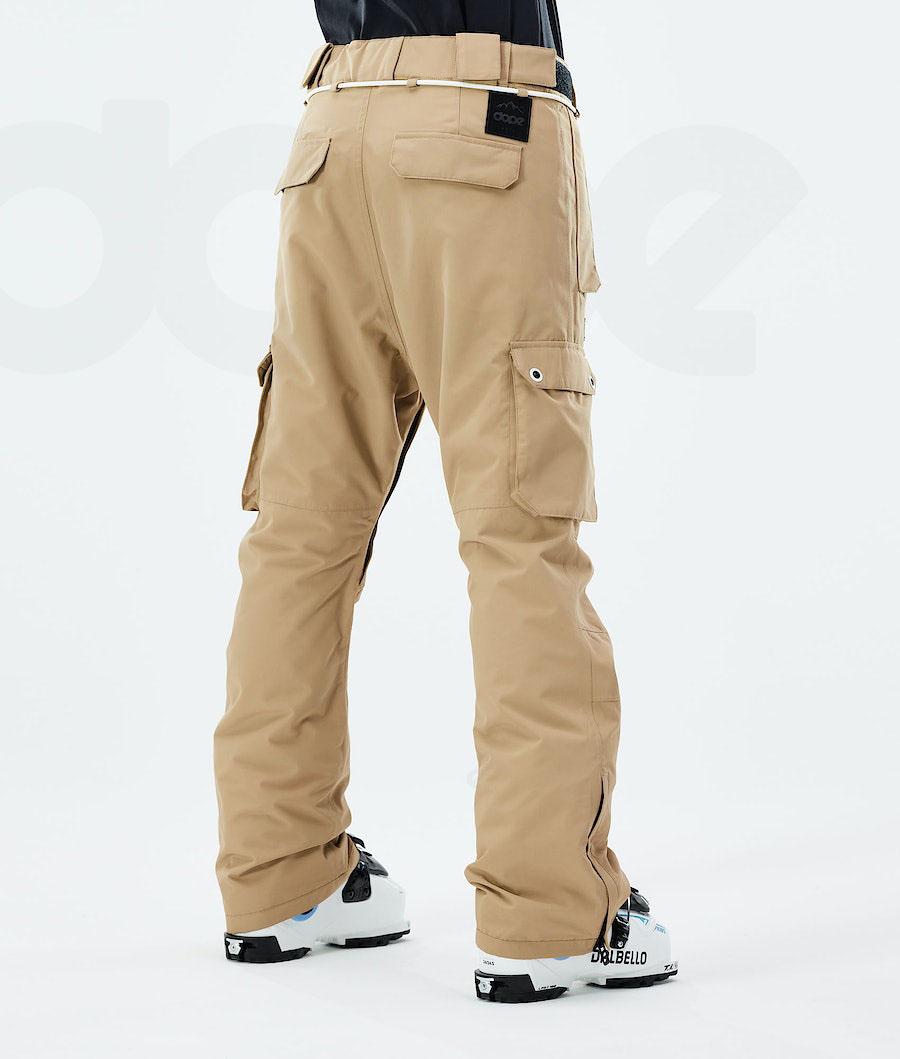 Khaki Women's Dope Iconic W 2021 Ski Pants | AUEX3346