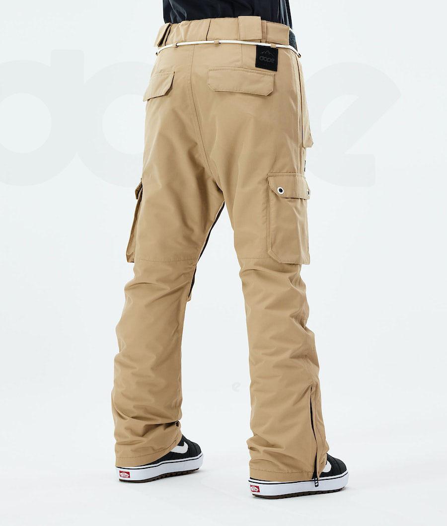 Khaki Women's Dope Iconic W 2021 Snowboard Pants | AUDN3283