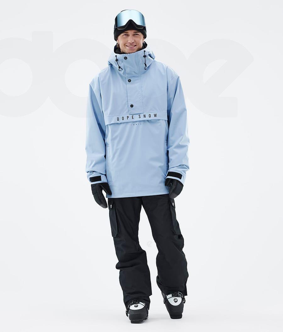 Light / Blue Men's Dope Legacy Ski Jackets | AUAP2930