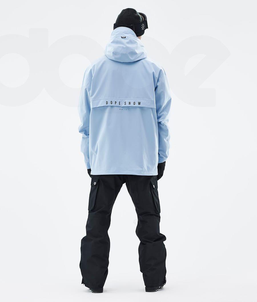 Light / Blue Men's Dope Legacy Ski Jackets | AUAP2930