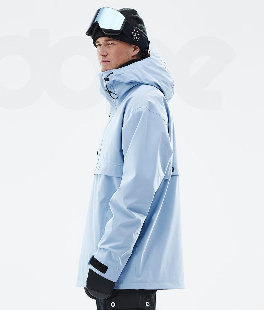 Light / Blue Men's Dope Legacy Ski Jackets | AUAP2930