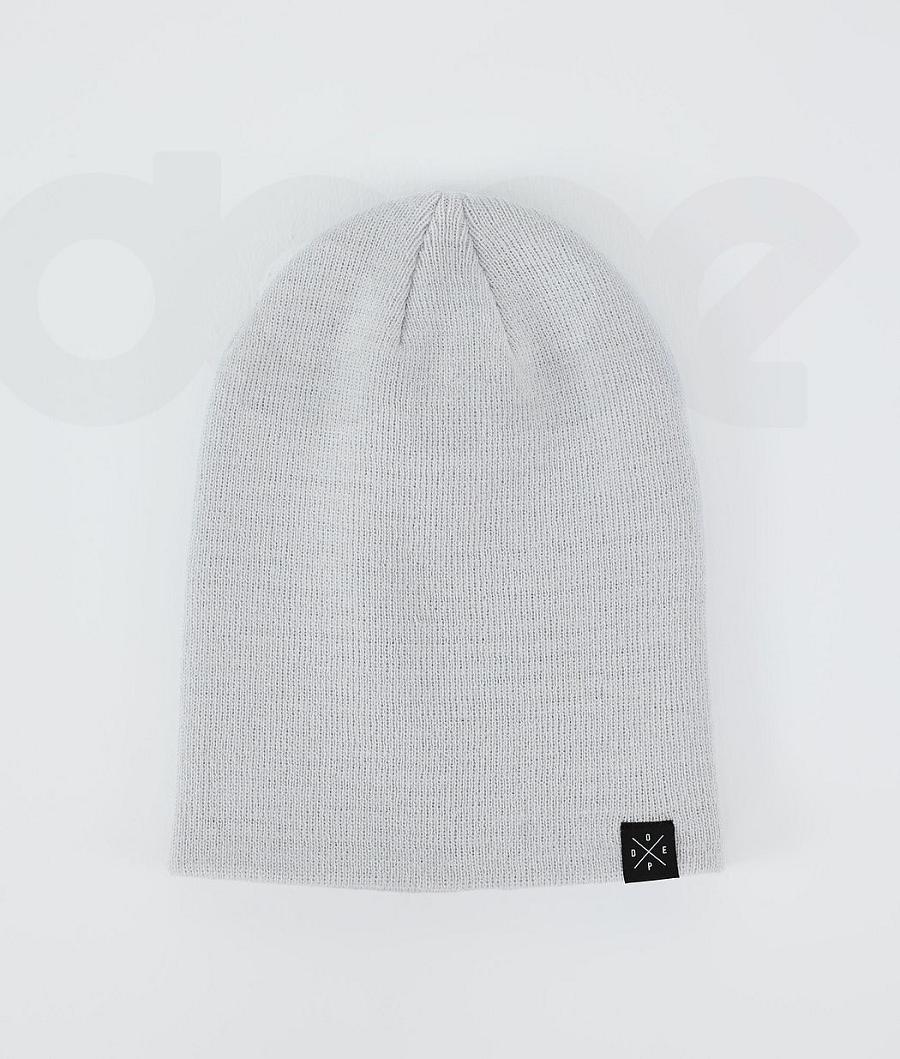 Light / Grey Men's Dope Solitude 2021 Beanie | AUBC3227