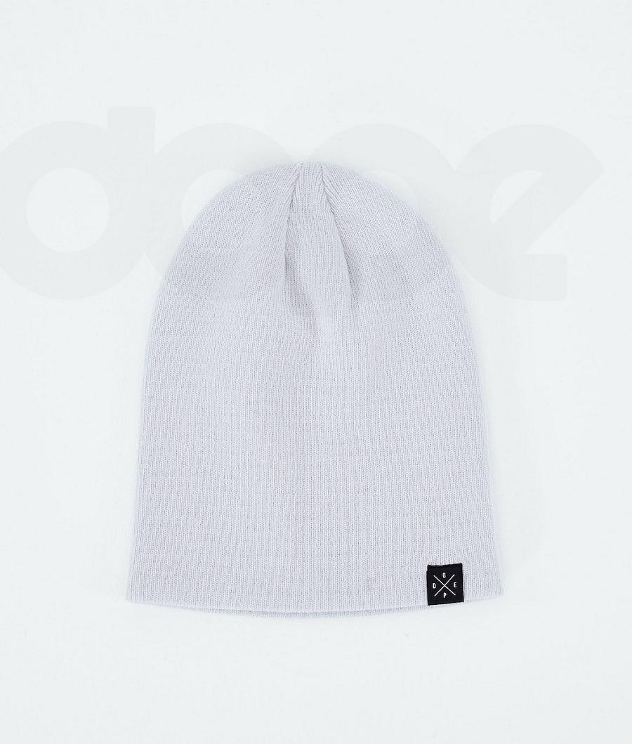 Light / Grey Men's Dope Solitude Beanie | AUNB3208