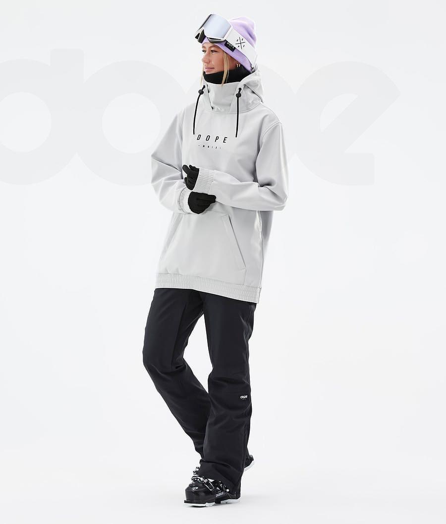 Light / Grey Women's Dope Yeti W Peak Ski Jackets | AULH3712