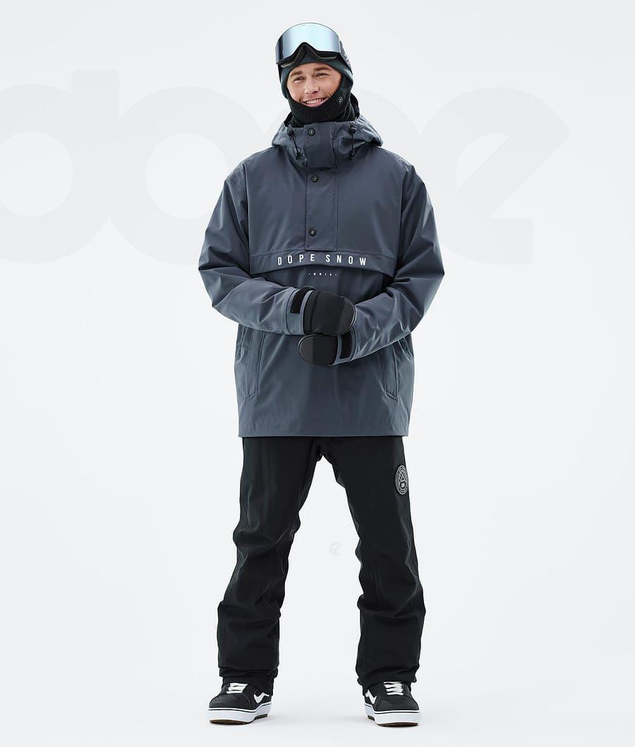 Navy Men's Dope Legacy Snowboard Jackets | AUMA2799