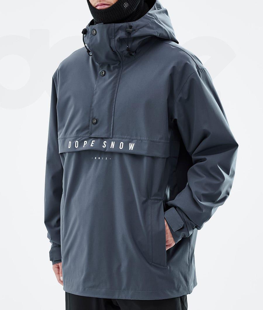 Navy Men's Dope Legacy Snowboard Jackets | AUMA2799