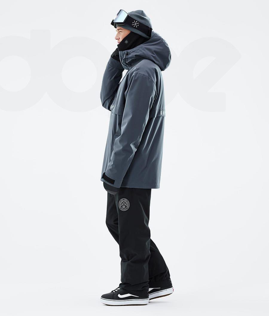 Navy Men's Dope Legacy Snowboard Jackets | AUMA2799