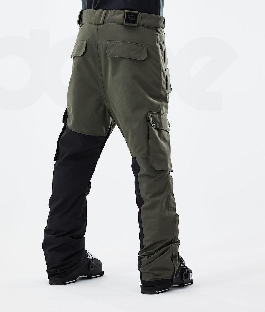 Olive / Green / Black Men's Dope Adept 2021 Ski Pants | AUPQ2602