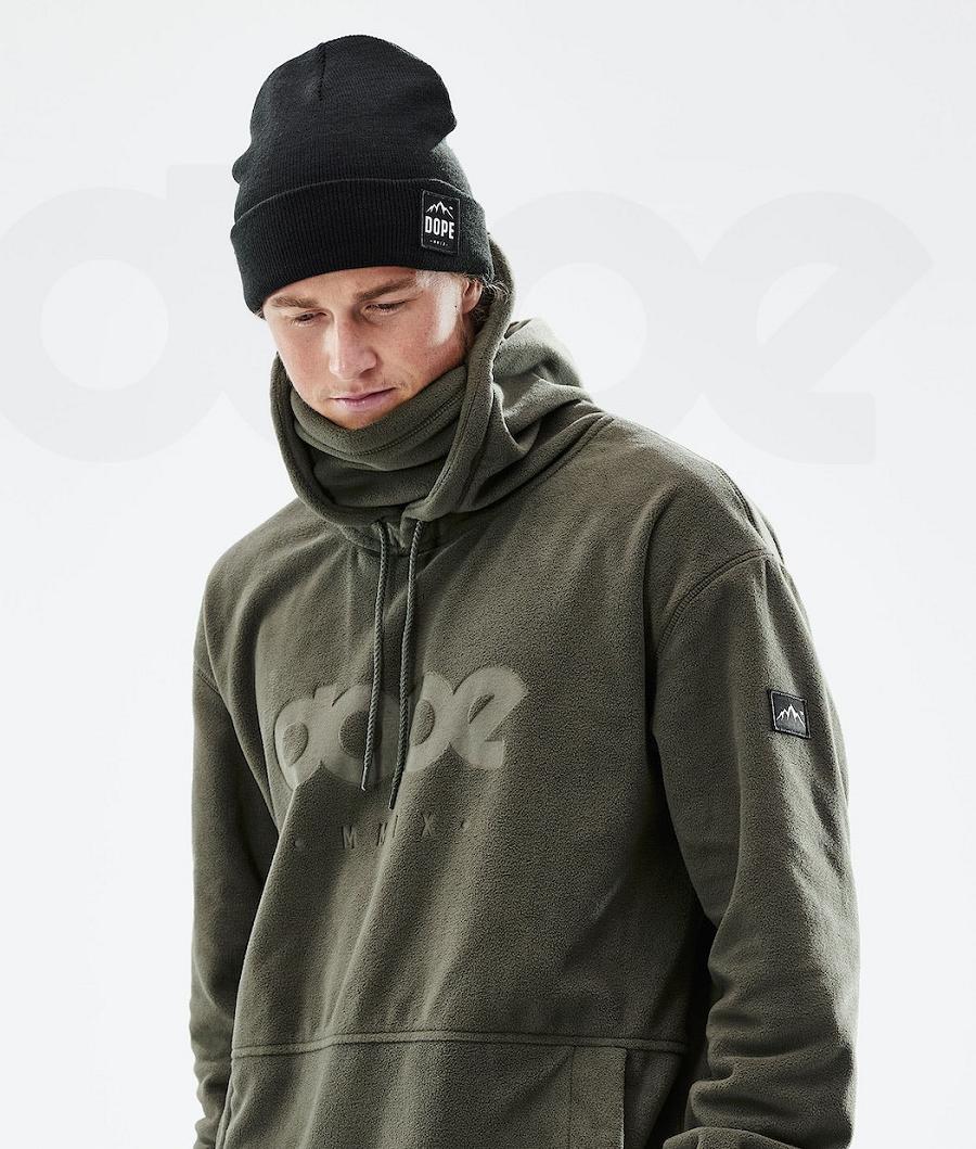 Olive / Green Men's Dope Cozy II 2021 Fleece | AUBC3040