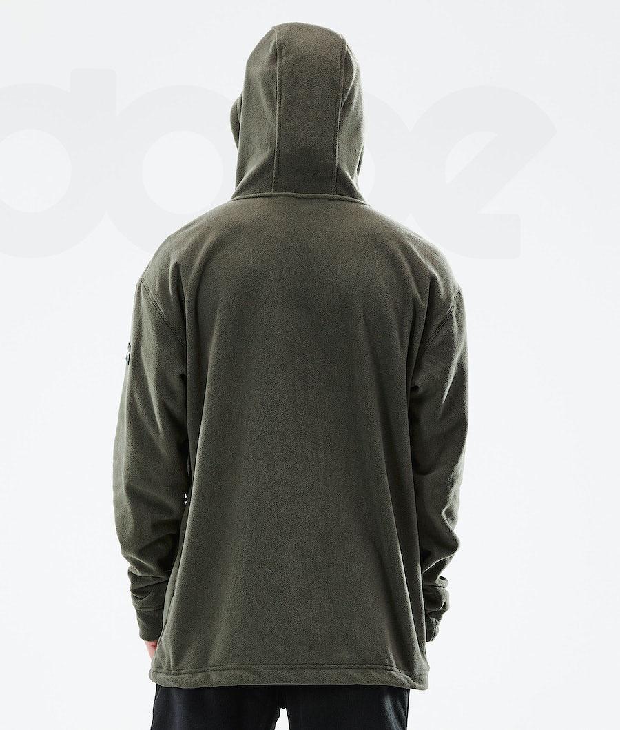 Olive / Green Men's Dope Cozy II 2021 Fleece | AUBC3040