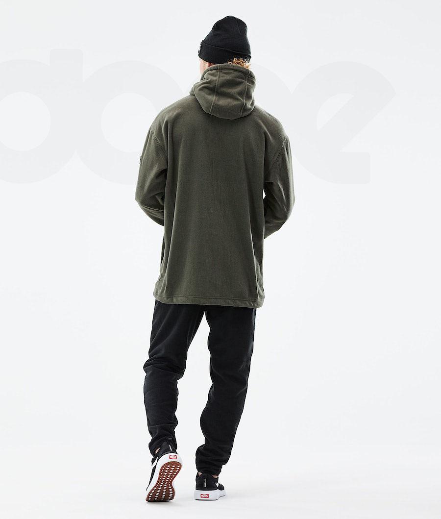 Olive / Green Men's Dope Cozy II 2021 Fleece | AUBC3040