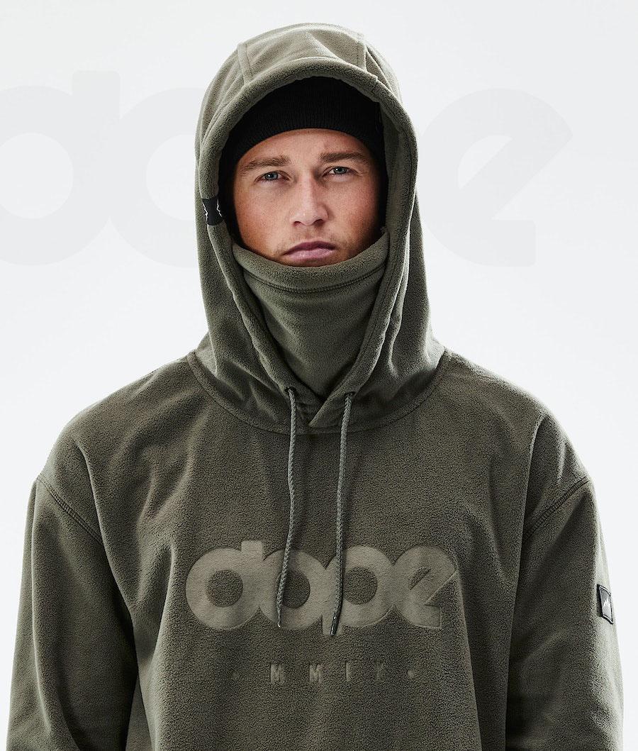 Olive / Green Men's Dope Cozy II 2021 Fleece | AUBC3040