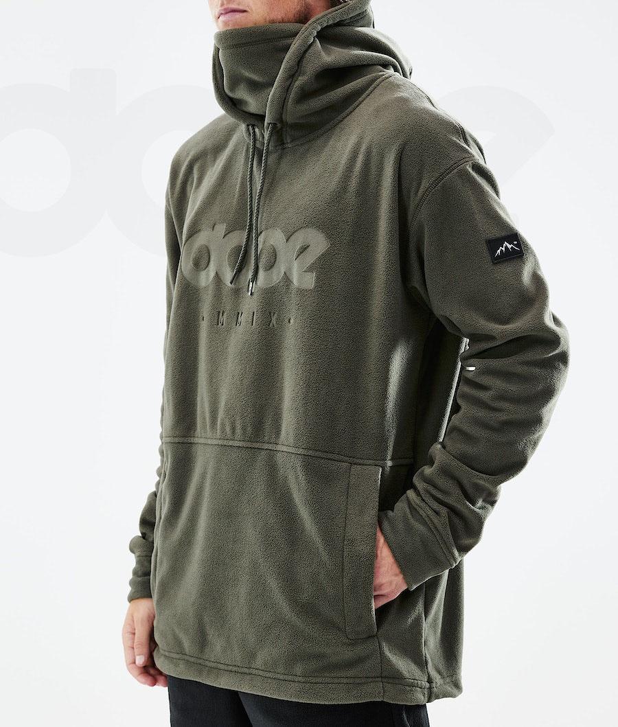 Olive / Green Men's Dope Cozy II 2021 Fleece | AUBC3040