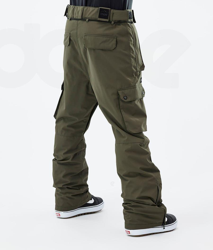 Olive / Green Men's Dope Iconic 2020 Snowboard Pants | AURW2582