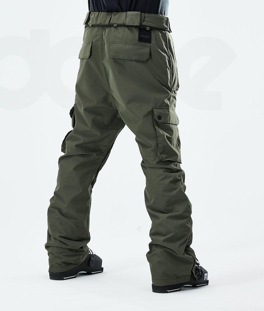 Olive / Green Men's Dope Iconic 2021 Ski Pants | AUUT2650