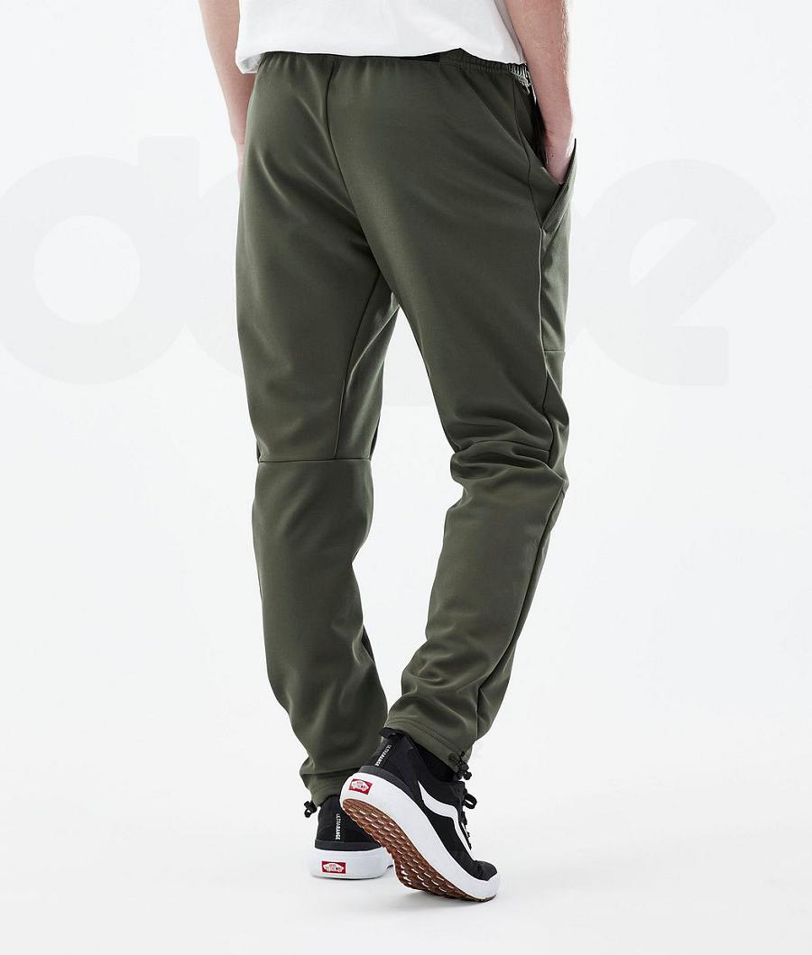 Olive / Green Men's Dope Nomad Outdoor Pants | AUPQ2673