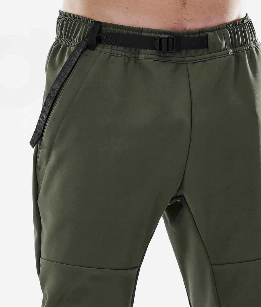 Olive / Green Men's Dope Nomad Outdoor Pants | AUPQ2673