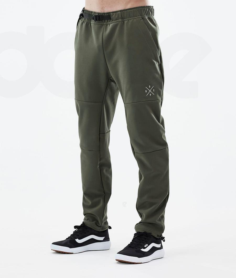 Olive / Green Men's Dope Nomad Outdoor Pants | AUPQ2673