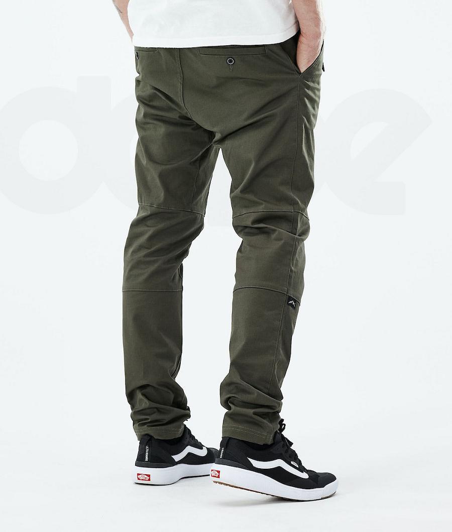 Olive / Green Men's Dope Rover Outdoor Pants | AUMA2683