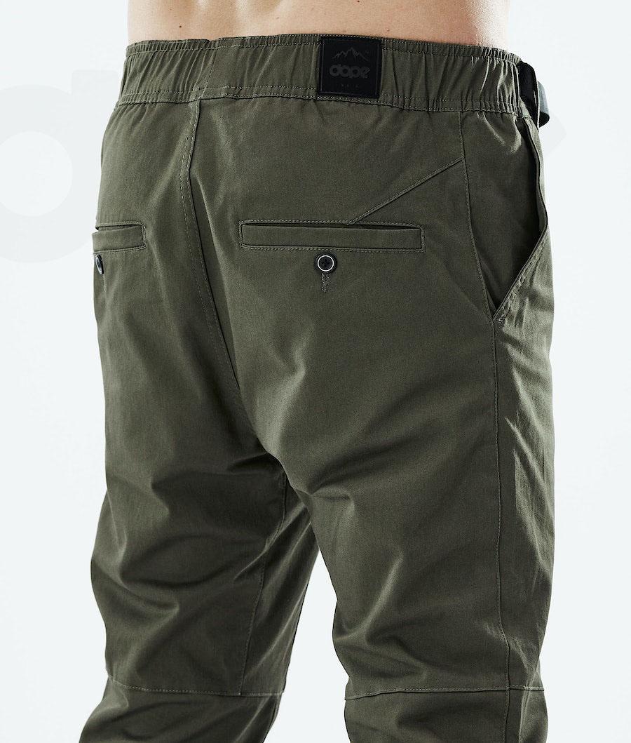 Olive / Green Men's Dope Rover Outdoor Pants | AUMA2683