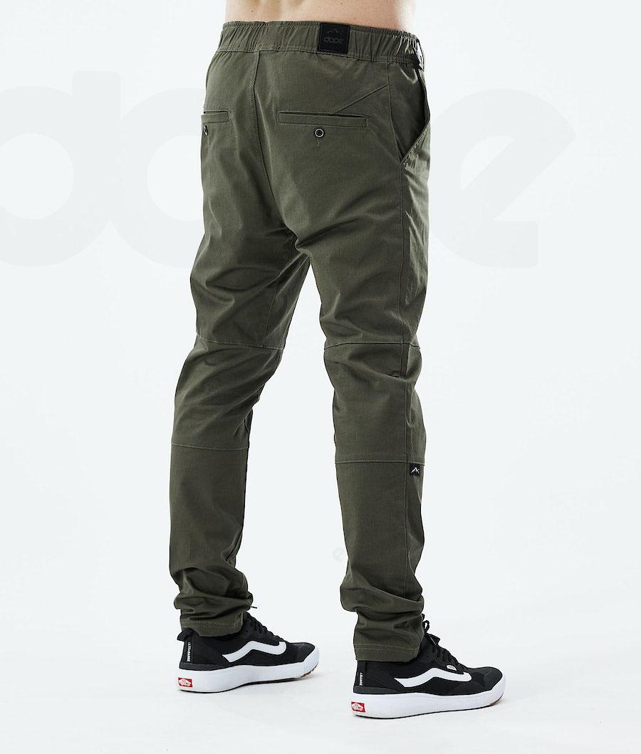 Olive / Green Men's Dope Rover Outdoor Pants | AUMA2683