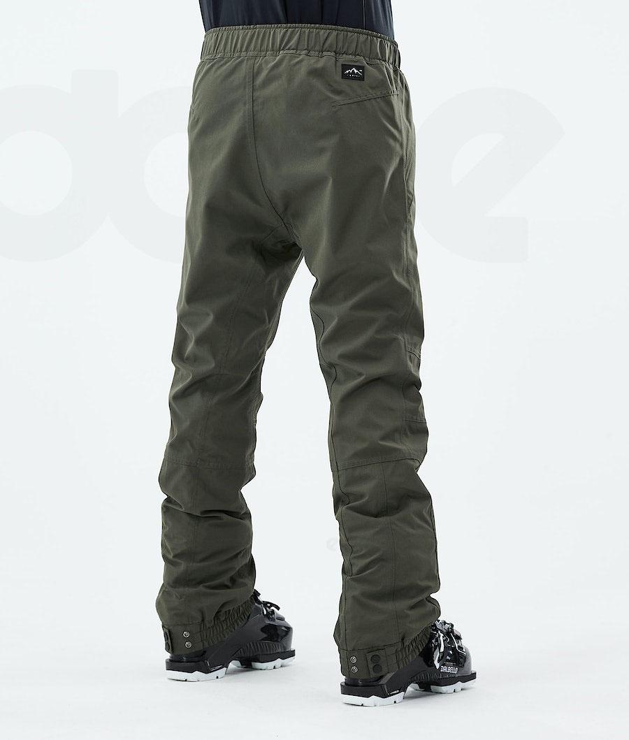 Olive / Green Women's Dope Blizzard W 2021 Ski Pants | AUPQ3312