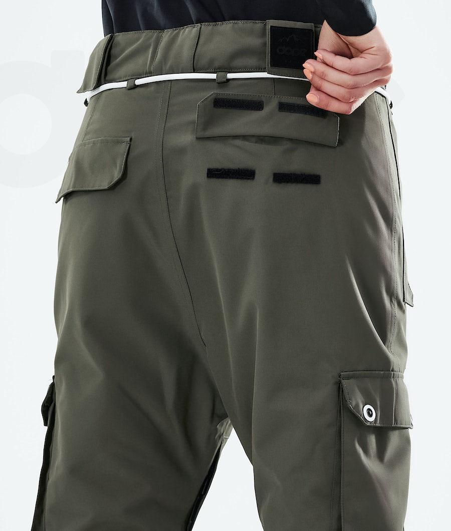 Olive / Green Women's Dope Iconic W 2021 Ski Pants | AUWY3347